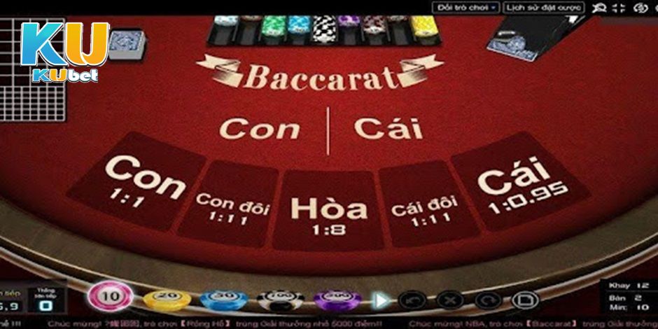 Cách bắt cầu Baccarat theo 1-2 hay 1-3 được nhiều người lựa chọn